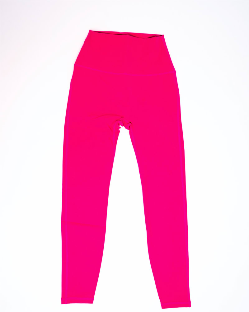 Front of a size 3XL Classic Venus High Waisted Legging - The Classics in Pretty in Pink by Gold Elite Apparel. | dia_product_style_image_id:293368